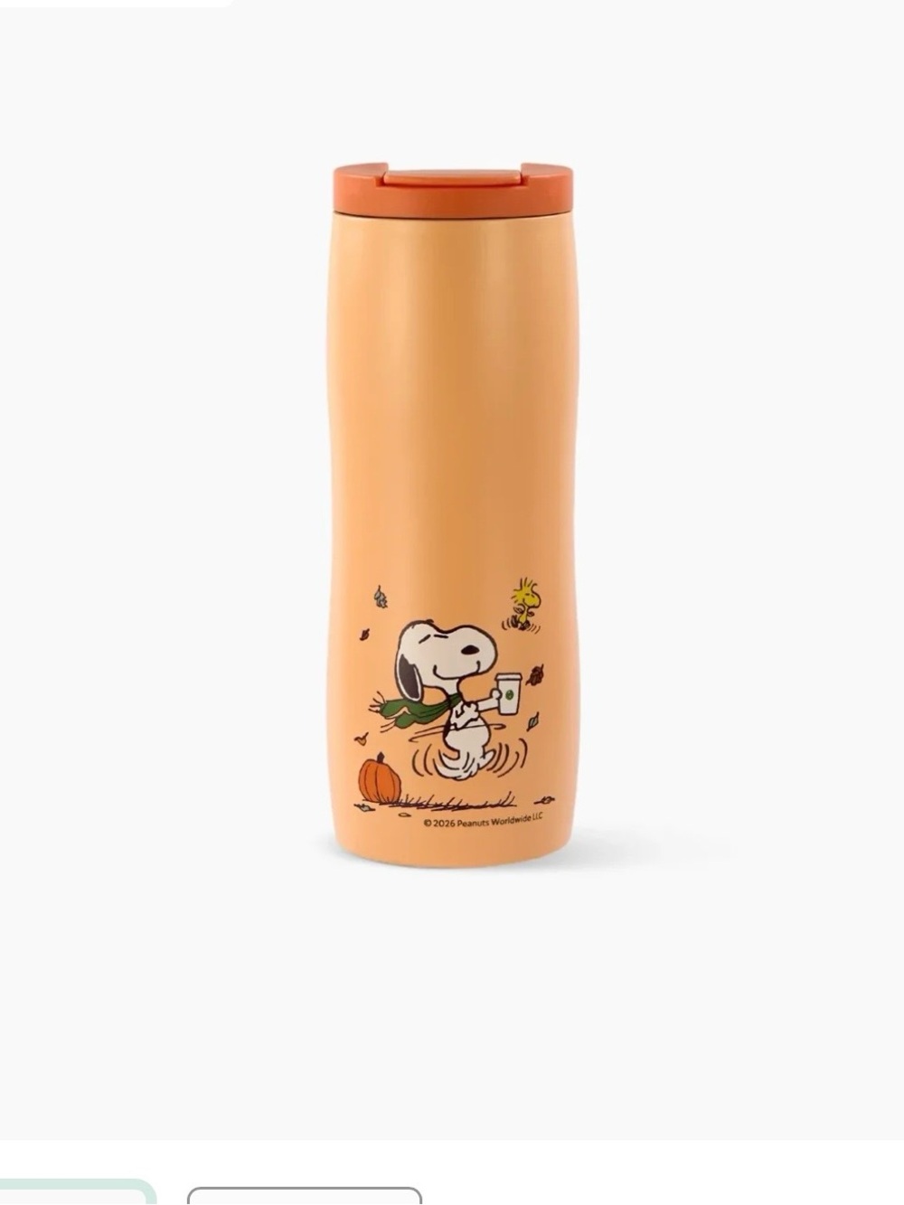 New Starbucks x Peanuts Tumbler